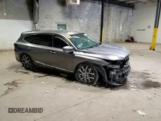 2023 Acura MDX w/Technology Package with VIN 5J8YE1H41PL001394, listed as a Copart auction lot 77945164 with 32,828 mi miles and Salvage Title. Bid and sale history available at carsss.com. Image 15.