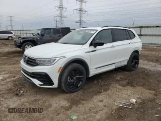 2024 Volkswagen Tiguan SE R-Line Black z VIN 3VV8B7AX3RM115902, wystawiony jako Copart lot #49396315 z przebiegiem 19 135 mil mil oraz Szkoda całkowita • Salvage title. Historia ofert i sprzedaży dostępna na DreamBid. Obrazek 1.
