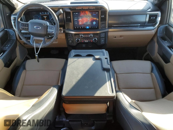 2023 Ford F-350 with VIN 1FT8W3DNXPED56896, listed as a Copart auction lot 84496734 with 21,367 mi miles and Clean title. Bid and sale history available at DreamBid. Image 8.