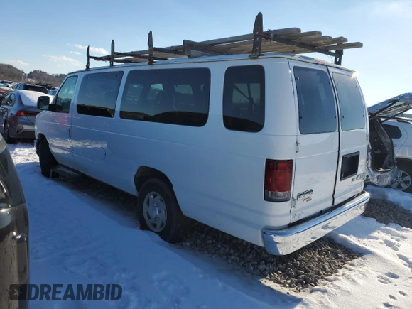 2011 Ford Econoline Passenger XL with VIN 1FBSS3BL5BDA48217, listed as a Copart auction lot 87444574 with 196,447 mi miles and Clean title. Bid and sale history available at DreamBid. Image 2.