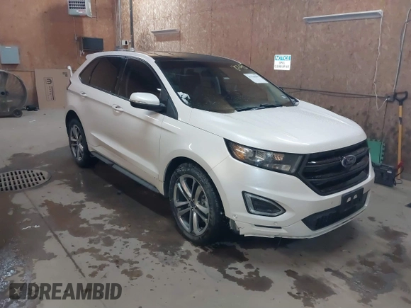 2017 Ford Edge Sport with VIN 2FMPK4AP2HBC63446, listed as a IAAI auction lot 41520685 with 72,011 mi miles. Bid and sale history available at carsss.com. Image 1.