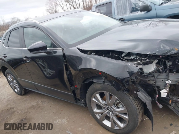 2023 Mazda CX-30 S Carbon Edition with VIN 3MVDMBCMXPM553129, listed as a IAAI auction lot 41864876 with 18,317 mi miles and . Bid and sale history available at DreamBid. Image 14.