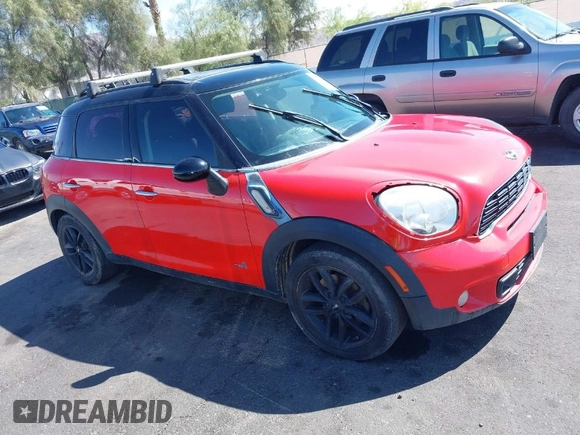 2012 MINI Countryman S with VIN WMWZC5C55CWL62018, listed as a IAAI auction lot 42036503 with 141,115 mi miles and . Bid and sale history available at DreamBid. Image 1.