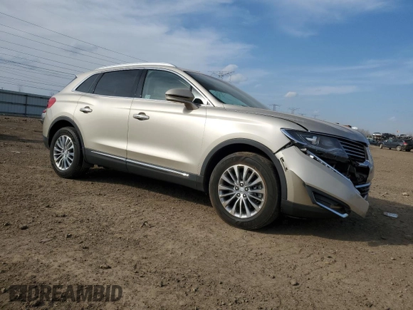 2017 Lincoln MKX Select with VIN 2LMPJ8KR5HBL45766, listed as a Copart auction lot 48818735 with 87,289 mi miles and Salvage Title. Bid and sale history available at carsss.com. Image 4.