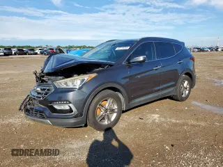 2017 Hyundai Santa Fe 2.4L с VIN 5XYZU3LB6HG402279, выставлен на аукционе Copart как лот 58519255 с пробегом Не указан миль и Списание • Salvage title. История ставок и продаж доступна на DreamBid. Изображение 1.