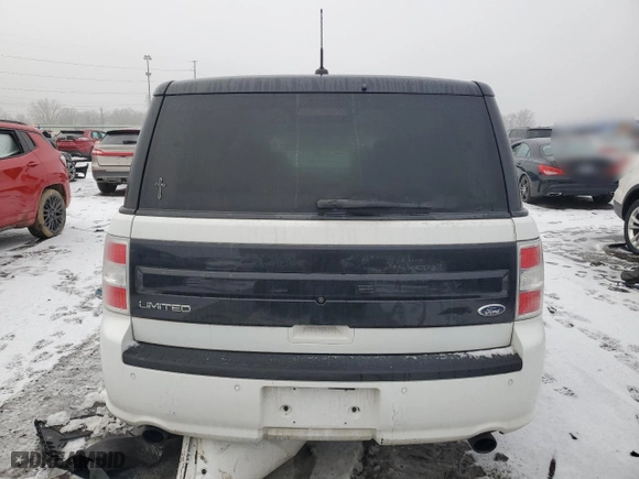 2016 Ford Flex Limited w/EcoBoost with VIN 2FMHK6DT3GBA10613, listed as a Copart auction lot 43109125 with 136,507 mi miles and Clean Title. Bid and sale history available at carsss.com. Image 6.