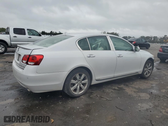 2008 Lexus GS 350 with VIN JTHCE96S980017417, listed as a Copart auction lot 71575074 with 157,336 mi miles and Salvage Title. Bid and sale history available at carsss.com. Image 3.