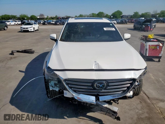 2020 Mazda CX-9 Grand Touring with VIN JM3TCADY4L0406627, listed as a Copart auction lot 50809845 with 19,387 mi miles and Salvage title. Bid and sale history available at DreamBid. Image 5.