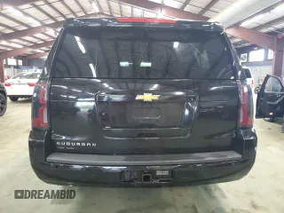 2017 Chevrolet Suburban LT with VIN 1GNSKHKC4HR185340, listed as a Copart auction lot 55830355 with 196,683 mi miles and Salvage Title. Bid and sale history available at DreamBid. Image 6.
