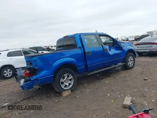 2014 Ford F-150 XL with VIN 1FTFW1CF0EKF73913, listed as a IAAI auction lot 41022140 with 207,342 mi miles. Bid and sale history available at carsss.com. Image 4.