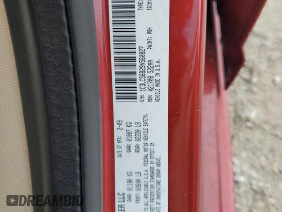 2009 Chrysler Sebring Touring z VIN 1C3LC56B29N560827, wystawiony jako Copart lot #58845265 z przebiegiem 102 081 mil mil oraz Szkoda całkowita • Salvage title. Historia ofert i sprzedaży dostępna na DreamBid. Obrazek 12.