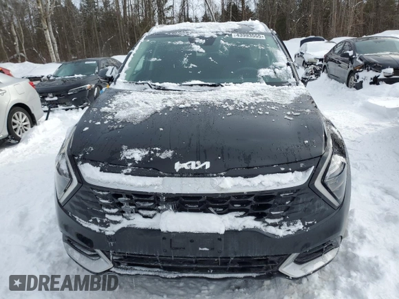 2024 Kia Sportage LX with VIN KNDPUCDF5R7265357, listed as a Copart auction lot 43993555 with 30,264 mi miles and Clean Title. Bid and sale history available at DreamBid. Image 5.
