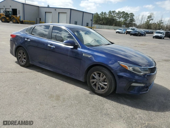 2020 Kia Optima LX with VIN 5XXGT4L39LG403321, listed as a Copart auction lot 48821355 with 122,388 mi miles and Salvage Title. Bid and sale history available at carsss.com. Image 4.