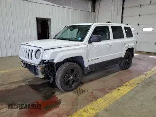 2015 Jeep Patriot Limited with VIN 1C4NJRCB4FD357526, listed as a Copart auction lot 73961644 with 117,251 mi miles and Salvage title. Bid and sale history available at DreamBid. Image 1.