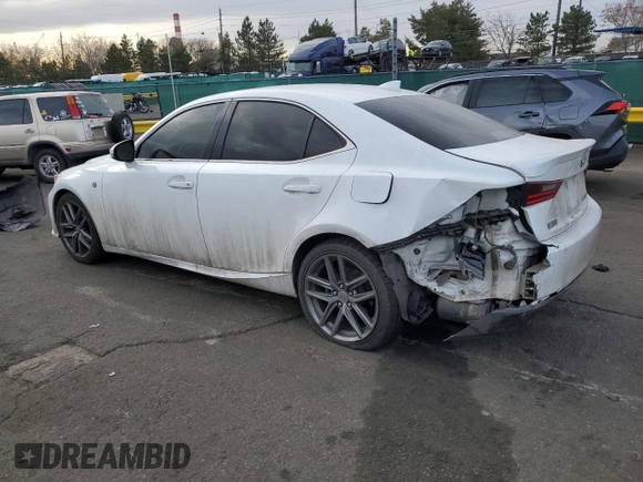 2015 Lexus IS 250 with VIN JTHCF1D2XF5017525, listed as a Copart auction lot 51175075 with 119,948 mi miles and Salvage Title. Bid and sale history available at DreamBid. Image 2.