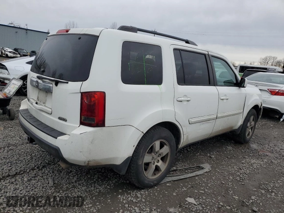 2011 Honda Pilot EX-L with VIN 5FNYF4H53BB078978, listed as a Copart auction lot 49692205 with 134,222 mi miles and Salvage Title. Bid and sale history available at carsss.com. Image 3.