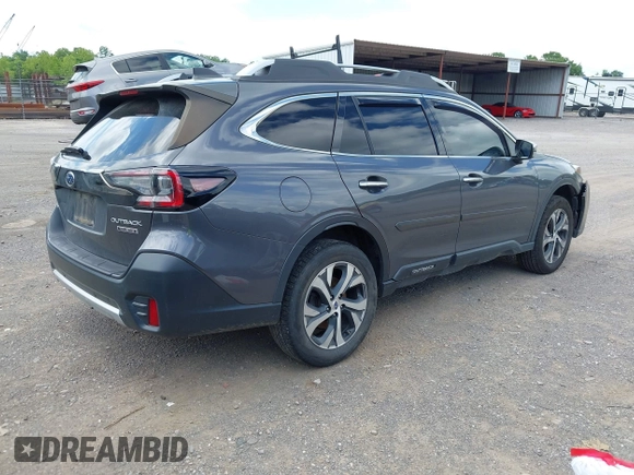 2022 Subaru Outback Touring with VIN 4S4BTAPCXN3197461, listed as a IAAI auction lot 42291217 with 61,281 mi miles and . Bid and sale history available at DreamBid. Image 4.