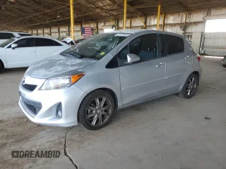 2012 Toyota Yaris L with VIN JTDKTUD31CD528509, listed as a Copart auction lot 52126385 with 80,809 mi miles and Salvage Title. Bid and sale history available at carsss.com. Image 1.