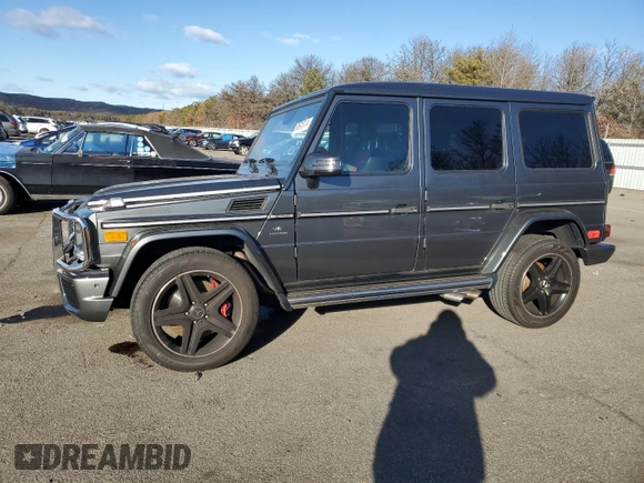 2014 Mercedes-Benz G 63 AMG with VIN WDCYC7DF3EX224437, listed as a Copart auction lot 86918114 with 23,332 mi miles and Salvage title. Bid and sale history available at DreamBid. Image 1.