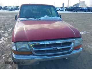 1999 Ford Ranger XL with VIN 1FTYR10V8XPB69520, listed as a IAAI auction lot 41646402 with 226,385 mi miles. Bid and sale history available at carsss.com. Image 6.