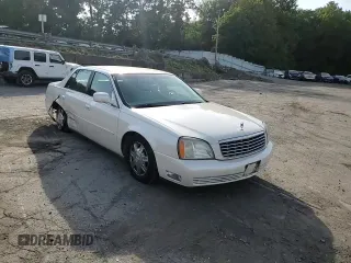 2003 Cadillac DeVille with VIN 1G6KD54Y03U232818, listed as a Copart auction lot 48658855 with 88,727 mi miles and Non Repairable. Bid and sale history available at carsss.com. Image 10.