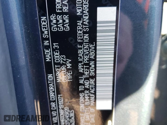2023 Volvo XC90 Plus Bright Theme z VIN YV4H60CN8P1919271, wystawiony jako Copart lot #82112193 z przebiegiem Nie podano mil oraz . Historia ofert i sprzedaży dostępna na DreamBid. Obrazek 13.