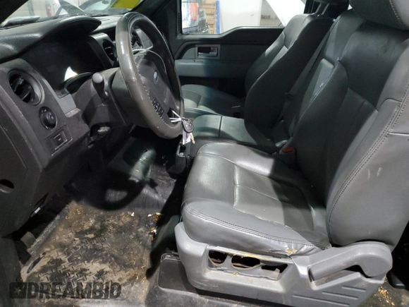 2011 Ford F-150 XL with VIN 1FTFX1EF0BFC01874, listed as a Copart auction lot 89349055 with 153,633 mi miles and Salvage Title. Bid and sale history available at carsss.com. Image 7.