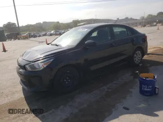 2020 Kia Rio LX with VIN 3KPA24AD2LE260614, listed as a Copart auction lot 66789654 with 99,923 mi miles and Salvage Title. Bid and sale history available at carsss.com. Image 1.