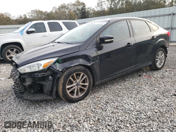 2017 Ford Focus SE with VIN 1FADP3F26HL221366, listed as a Copart auction lot 83308964 with 100,395 mi miles and Salvage Title. Bid and sale history available at carsss.com. Image 1.