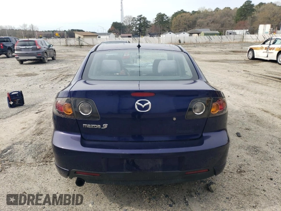 2005 Mazda 3 s with VIN JM1BK323051287045, listed as a Copart auction lot 50876495 with 155,405 mi miles and Salvage Title. Bid and sale history available at carsss.com. Image 6.