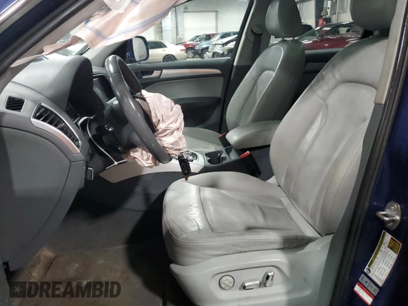 2014 Audi Q5 Premium Plus with VIN WA1LFAFP4EA002240, listed as a Copart auction lot 44622305 with 204,010 mi miles and Salvage Title. Bid and sale history available at carsss.com. Image 7.
