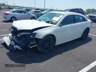 2014 Chrysler 200 Limited with VIN 1C3CCBCG9EN164645, listed as a IAAI auction lot 42008641 with 170,187 mi miles. Bid and sale history available at carsss.com. Image 2.