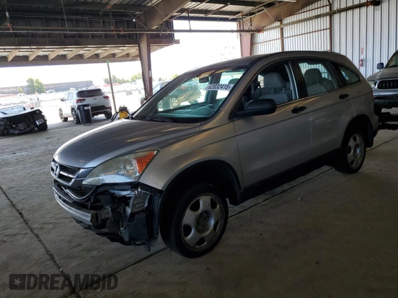 2010 Honda CR-V LX with VIN 5J6RE3H33AL024487, listed as a Copart auction lot 62032415 with 170,042 mi miles and Salvage title. Bid and sale history available at DreamBid. Image 1.