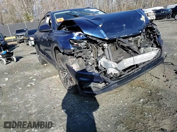 2019 Audi Q8 Premium Plus with VIN WA1EVAF10KD014743, listed as a Copart auction lot 45272965 with Not provided miles and Salvage title. Bid and sale history available at DreamBid. Image 11.
