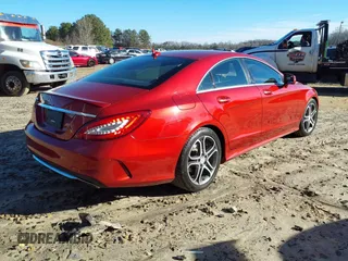 2016 Mercedes-Benz CLS with VIN WDDLJ6FB2GA160705, listed as a IAAI auction lot 41469368 with 134,296 mi miles. Bid and sale history available at carsss.com. Image 4.