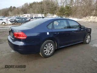 2014 Volkswagen Passat Wolfsburg Edition z VIN 1VWAT7A39EC109203, wystawiony jako Copart lot #46023835 z przebiegiem 87 197 mil mil oraz Czysty tytuł • Clean title. Historia ofert i sprzedaży dostępna na DreamBid. Obrazek 3.