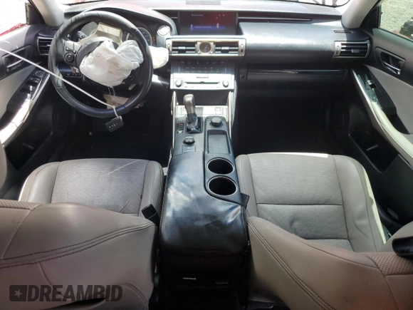 2015 Lexus IS 250 with VIN JTHBF1D25F5054719, listed as a Copart auction lot 60624285 with 97,086 mi miles and Salvage title. Bid and sale history available at DreamBid. Image 8.