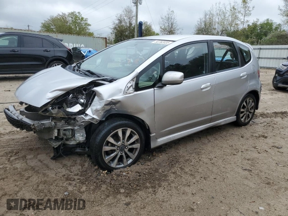 2013 Honda Fit Sport with VIN JHMGE8H56DC054579, listed as a Copart auction lot 50792035 with 411,654 mi miles and Salvage Title. Bid and sale history available at carsss.com. Image 1.