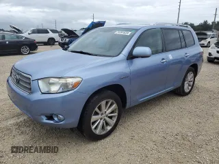 2009 Toyota Highlander Hybrid Limited with VIN JTEEW44A092026481, listed as a Copart auction lot 74761624 with 0 mi miles and Non Repairable. Bid and sale history available at carsss.com. Image 1.