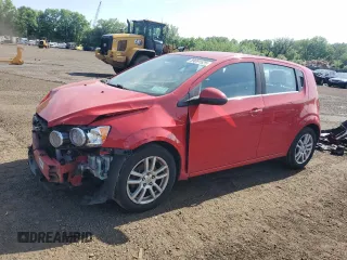 2012 Chevrolet Sonic LT with VIN 1G1JC6SH4C4133190, listed as a Copart auction lot 59091525 with 114,947 mi miles and Salvage title. Bid and sale history available at DreamBid. Image 1.