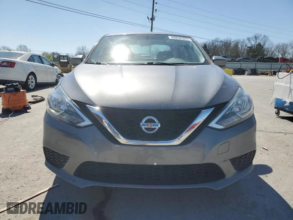 2017 Nissan Sentra SV with VIN 3N1AB7APXHL644562, listed as a Copart auction lot 48856325 with 95,878 mi miles and Salvage Title. Bid and sale history available at carsss.com. Image 5.