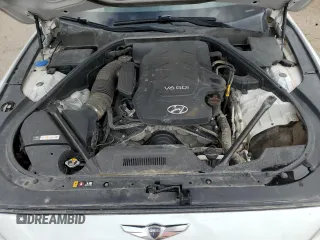2015 Hyundai Genesis 3.8L z VIN KMHGN4JE2FU031619, wystawiony jako Copart lot #54696515 z przebiegiem 131 465 mil mil oraz Szkoda całkowita • Salvage title. Historia ofert i sprzedaży dostępna na DreamBid. Obrazek 11.