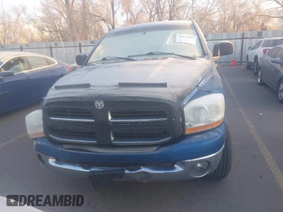 2006 Dodge 1500 SLT with VIN 1D7HU18N36S693713, listed as a IAAI auction lot 41319103 with 150,331 mi miles. Bid and sale history available at carsss.com. Image 12.