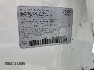 2011 Audi Q5 Premium Plus with VIN WA1LFAFPXBA091050, listed as a Copart auction lot 66954155 with 175,806 mi miles and Clean title. Bid and sale history available at DreamBid. Image 13.