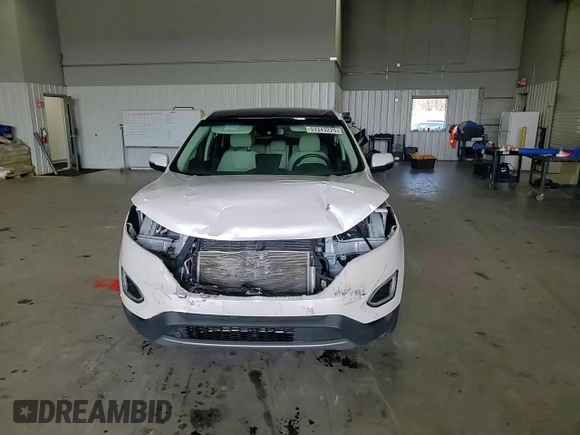 2017 Ford Edge Titanium with VIN 2FMPK4K84HBB56745, listed as a Copart auction lot 53343225 with 76,246 mi miles and Salvage Title. Bid and sale history available at carsss.com. Image 11.