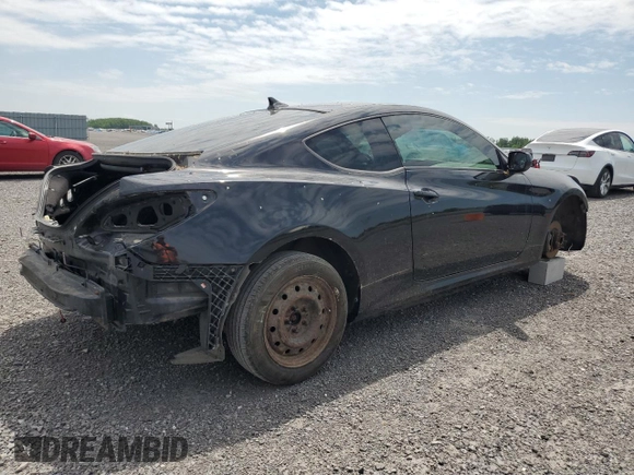 2013 Hyundai Genesis Coupe R-Spec with VIN KMHHT6KDXDU083153, listed as a Copart auction lot 62513615 with 145,932 mi miles and Clean title. Bid and sale history available at DreamBid. Image 3.