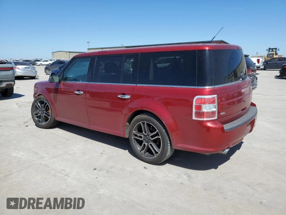 2015 Ford Flex SEL with VIN 2FMGK5C87FBA20904, listed as a Copart auction lot 48065785 with 88,209 mi miles and Salvage Title. Bid and sale history available at carsss.com. Image 2.