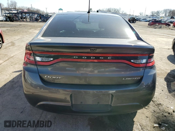 2015 Dodge Dart Limited with VIN 1C3CDFCB2FD174448, listed as a Copart auction lot 49313515 with 130,994 mi miles and Salvage Title. Bid and sale history available at carsss.com. Image 6.