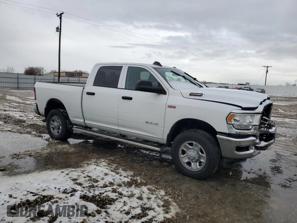 2019 Ram 2500 Tradesman with VIN 3C6UR5CJ5KG551877, listed as a Copart auction lot 43448375 with 76,529 mi miles and Salvage Title. Bid and sale history available at carsss.com. Image 4.