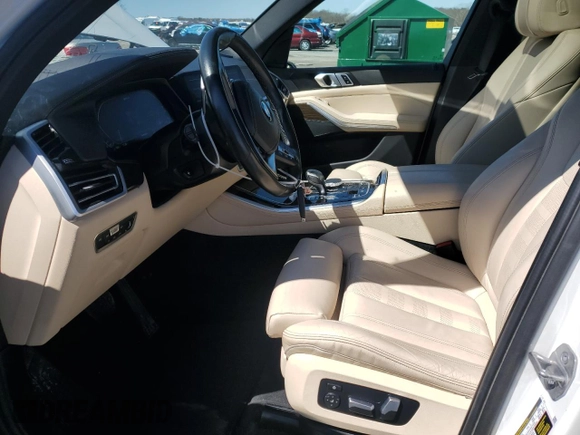 2021 BMW X5 xDrive45e with VIN 5UXTA6C02M9F03198, listed as a Copart auction lot 51805015 with 42,350 mi miles and Salvage Title. Bid and sale history available at DreamBid. Image 7.
